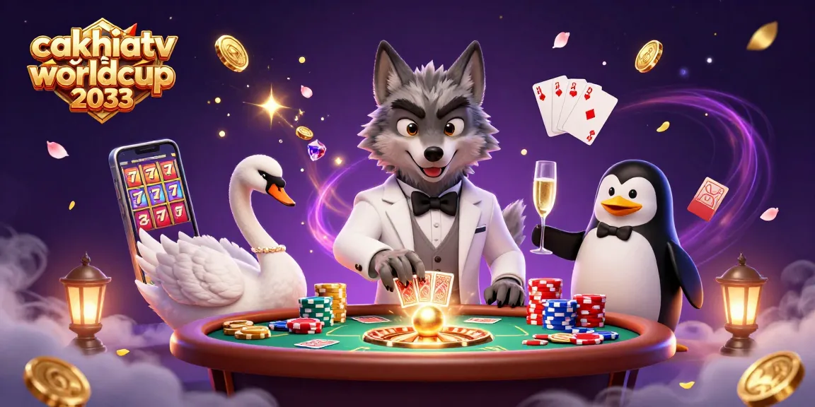 Experience the thrilling action of cakhiatv trực tiếp worldcup 2033 with animated casino elegance!