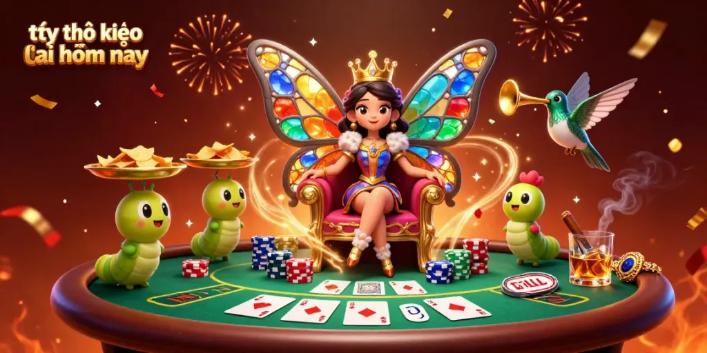 Engage in the latest tỷ lệ kèo nhà cái hôm nay with a vibrant 3D casino scene bringing strategy to life.