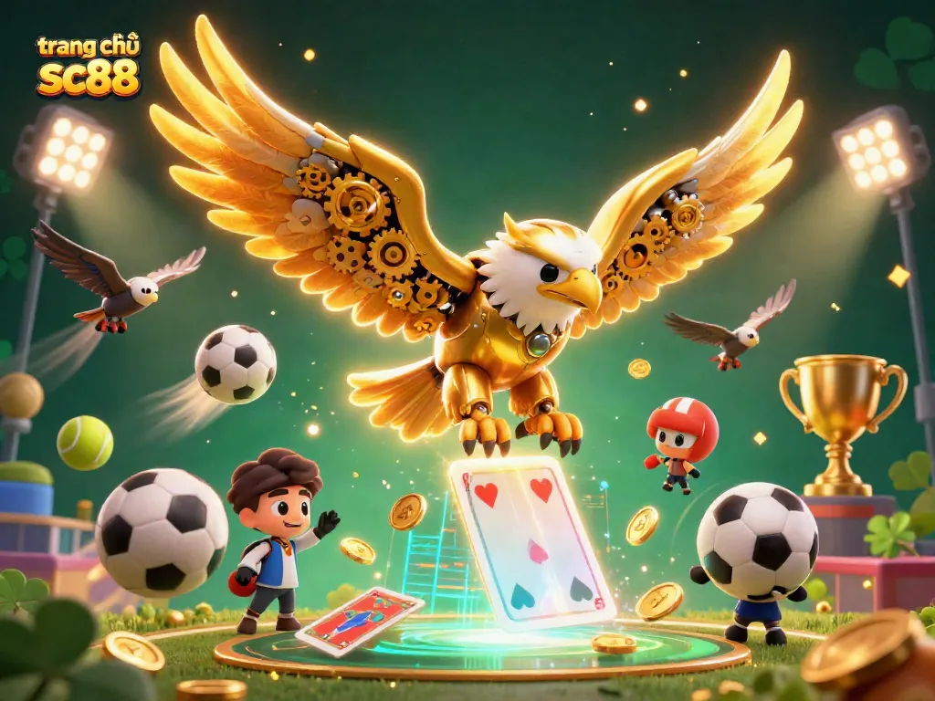 Experience the thrill of winning at trang chủ sc88 with a vibrant 3D dynamic casino scene full of action!