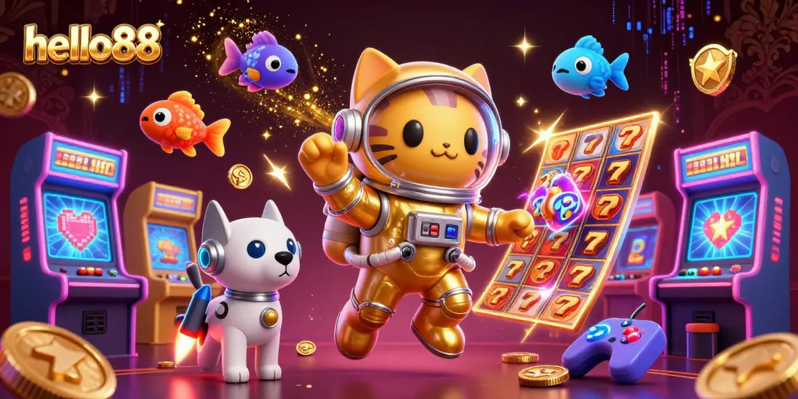 Experience thrilling gameplay at hello88 with colorful slot machines and dynamic casino elements.