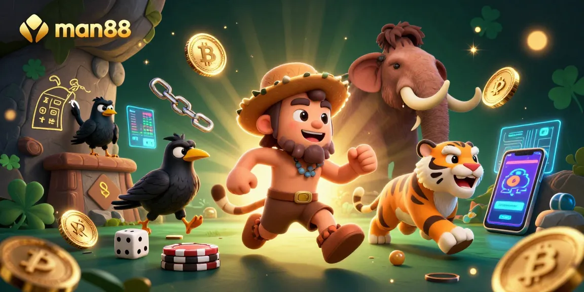 Join the excitement with man88 at a prehistoric casino adventure filled with crypto thrills.