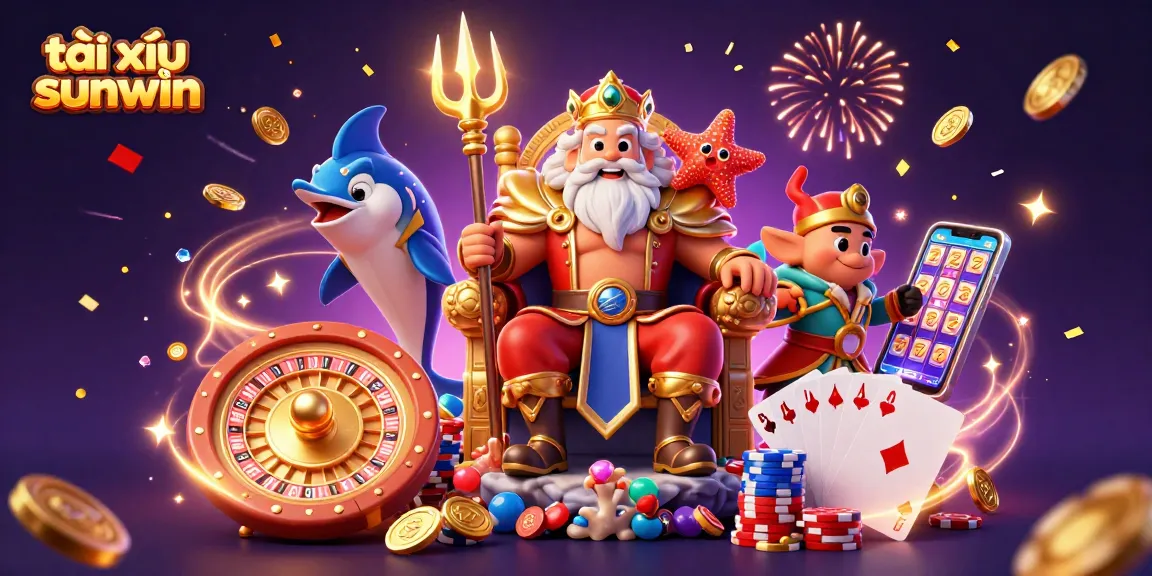 Play tài xỉu sunwin and experience the thrill of winning amidst a vibrant casino scene bursting with energy.