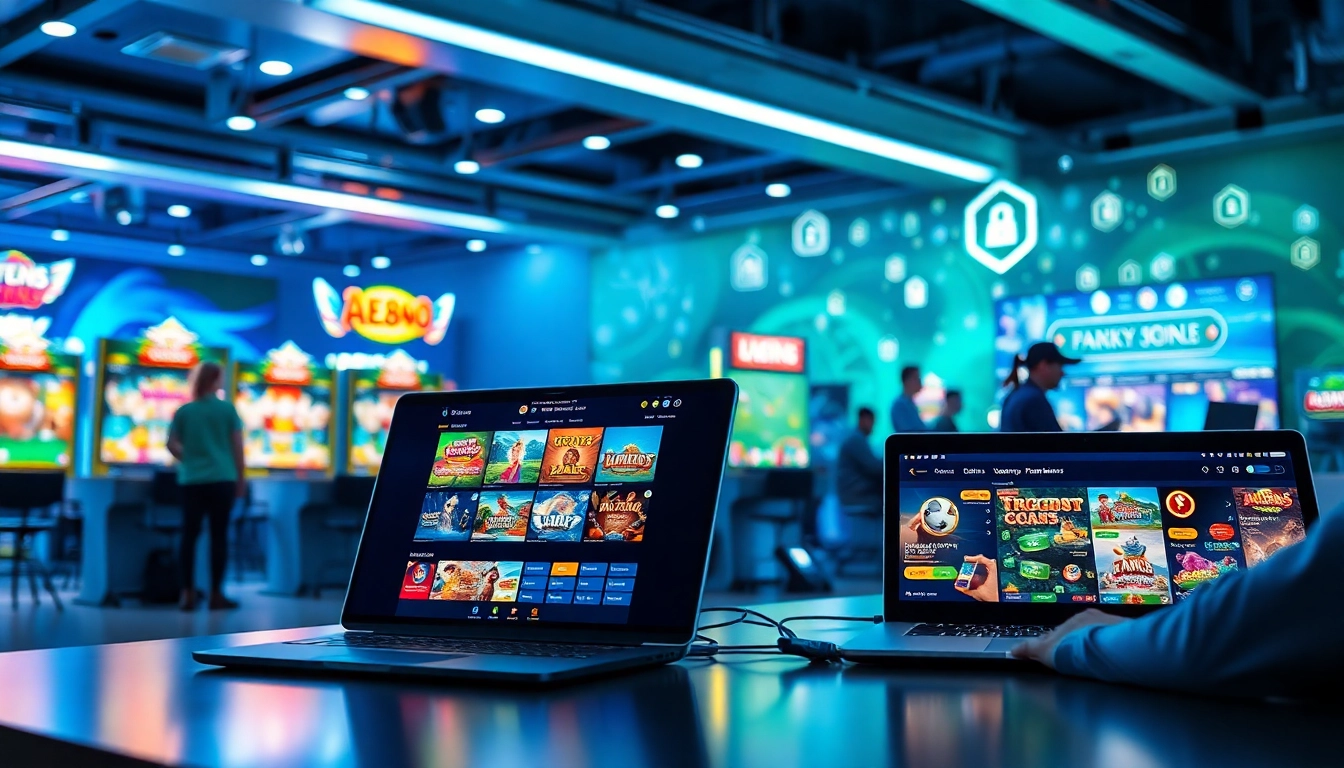 Explore the secure and dynamic gaming environment of AE888 uy tín 2026, featuring diverse game options and a vibrant interface.