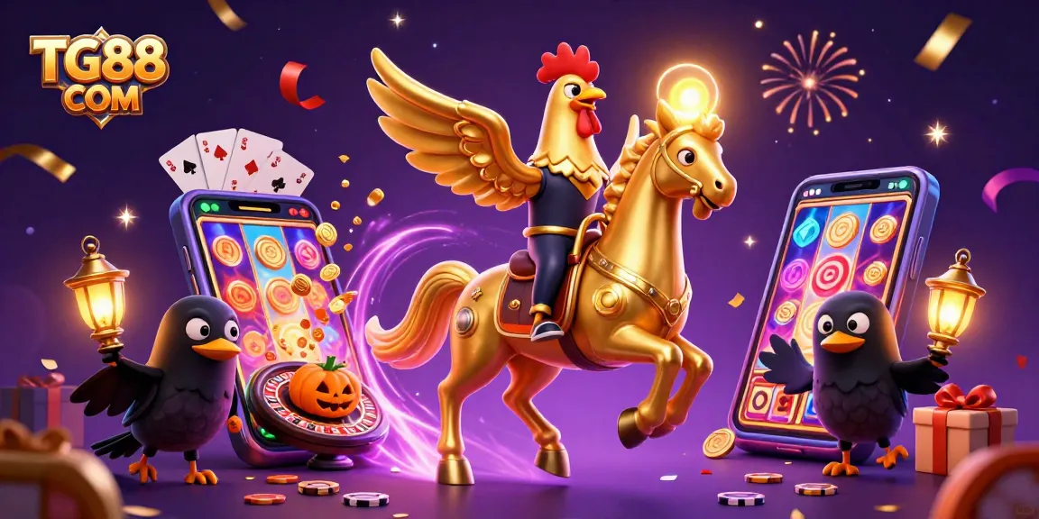 Experience thrilling gameplay at TG88 COM with vibrant slot games and festive casino action.