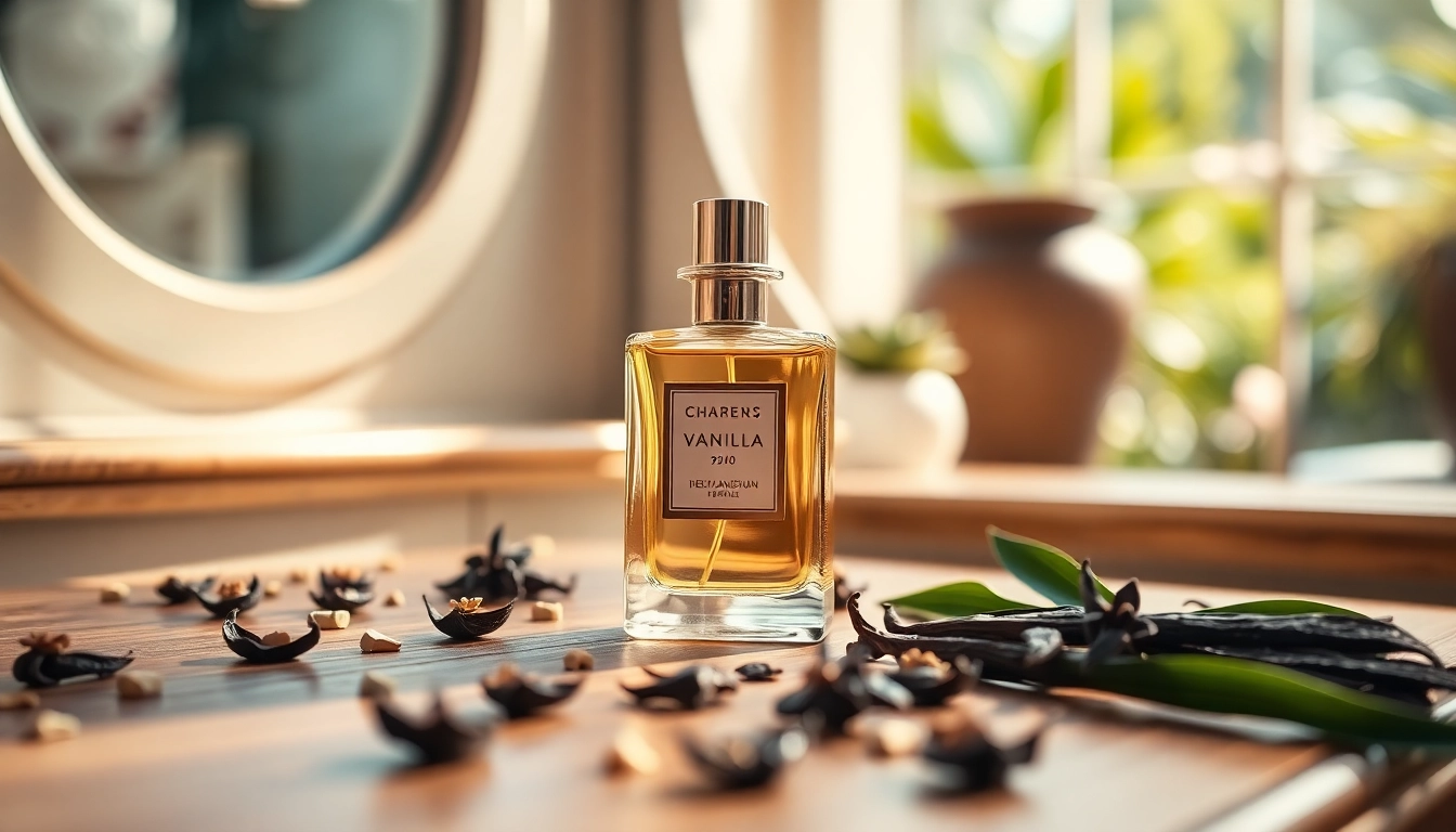 Ervaar de verfijning van Vanilla Voyage by Maison Asrar in een luxe presentatie met vanillebonen.