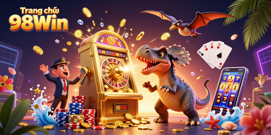 Catch the jackpot at Trang chủ 98Win with a dinosaur-themed casino adventure full of excitement.