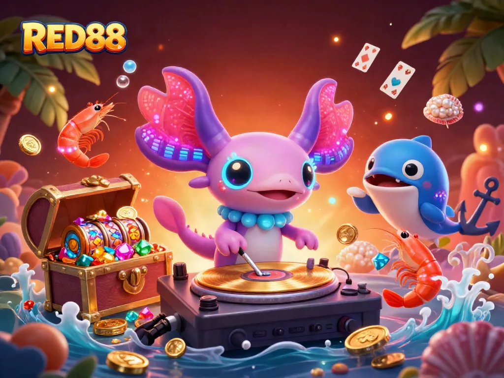 Experience the excitement at RED88 casino with vibrant colors and thrilling gameplay.