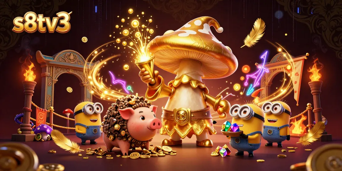 S8TV3 offers thrilling sports betting action with dynamic odds and vibrant visual elements.