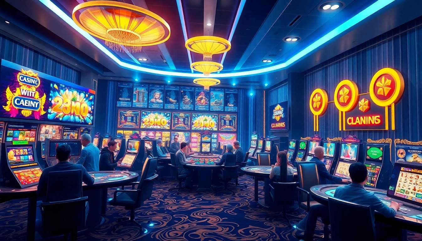 Exciting online gaming interface at Nhà cái 23WIN, featuring vibrant games and a professional design.