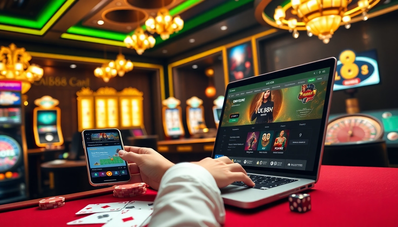 Experience the excitement of winning at uu88.com with stunning casino visuals.