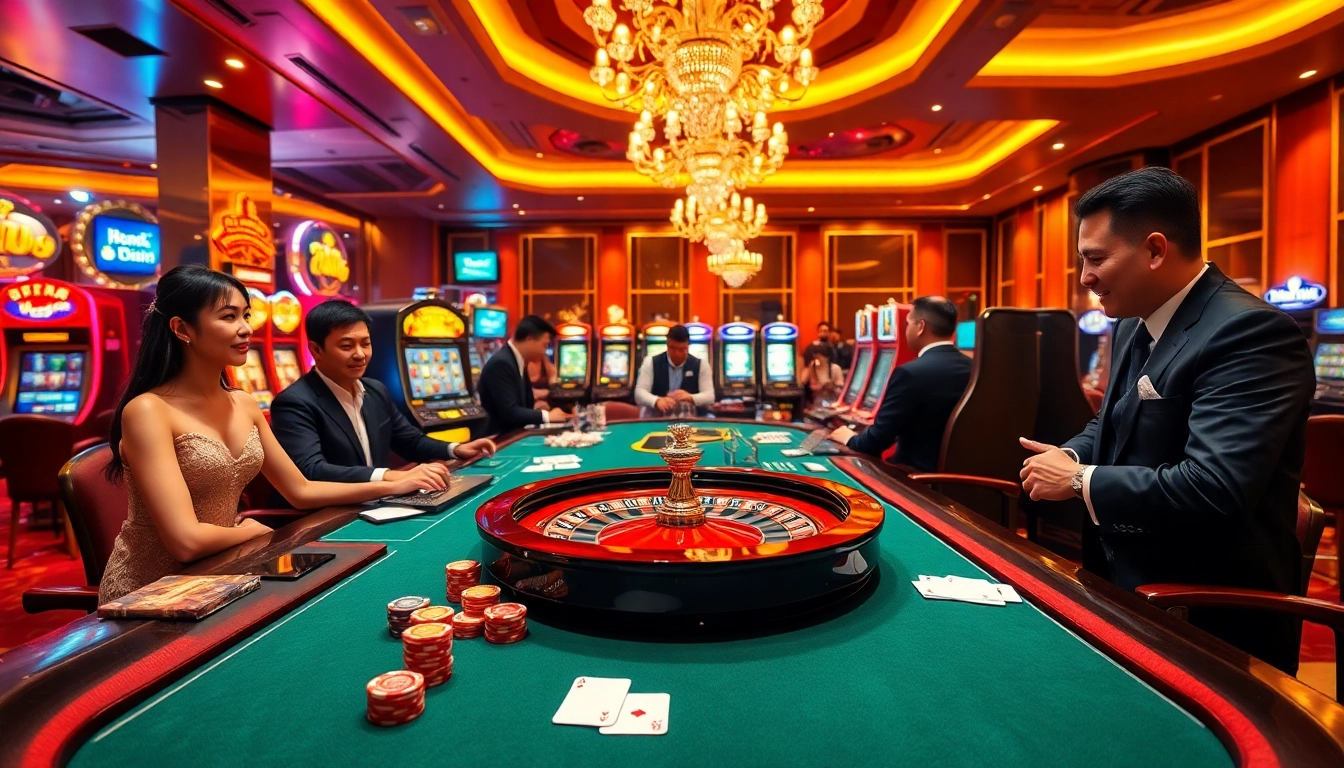Experience the thrill of gaming at trang chủ me88 with dynamic poker action and casino elegance.