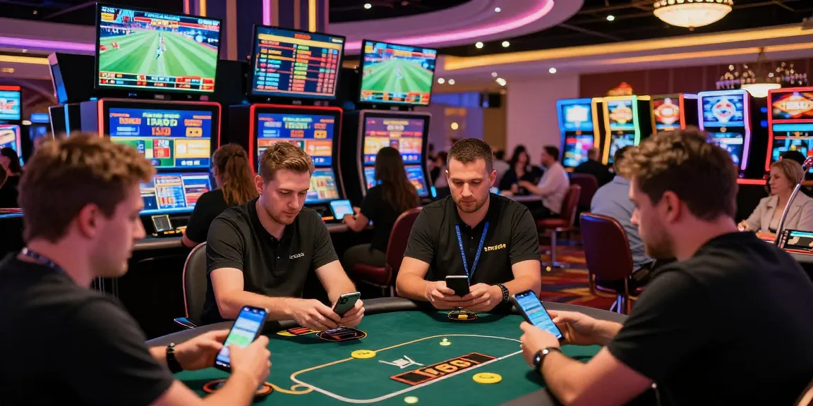 Exciting betting scene at 181bet featuring live sports, casino tables, and enthusiastic bettors.