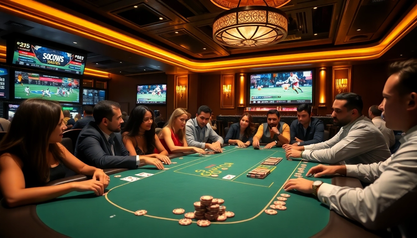 Experience thrilling moments at the forefront of socolive tv gambling adventure.