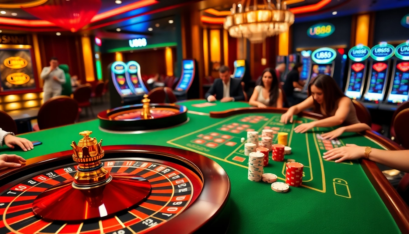 Experience the excitement of gambling at U888 with thrilling poker games and roulette wheels.