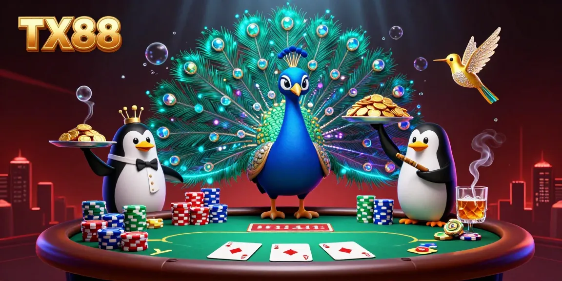 Experience thrilling gameplay at TX88 with vibrant characters and a rich poker scene.
