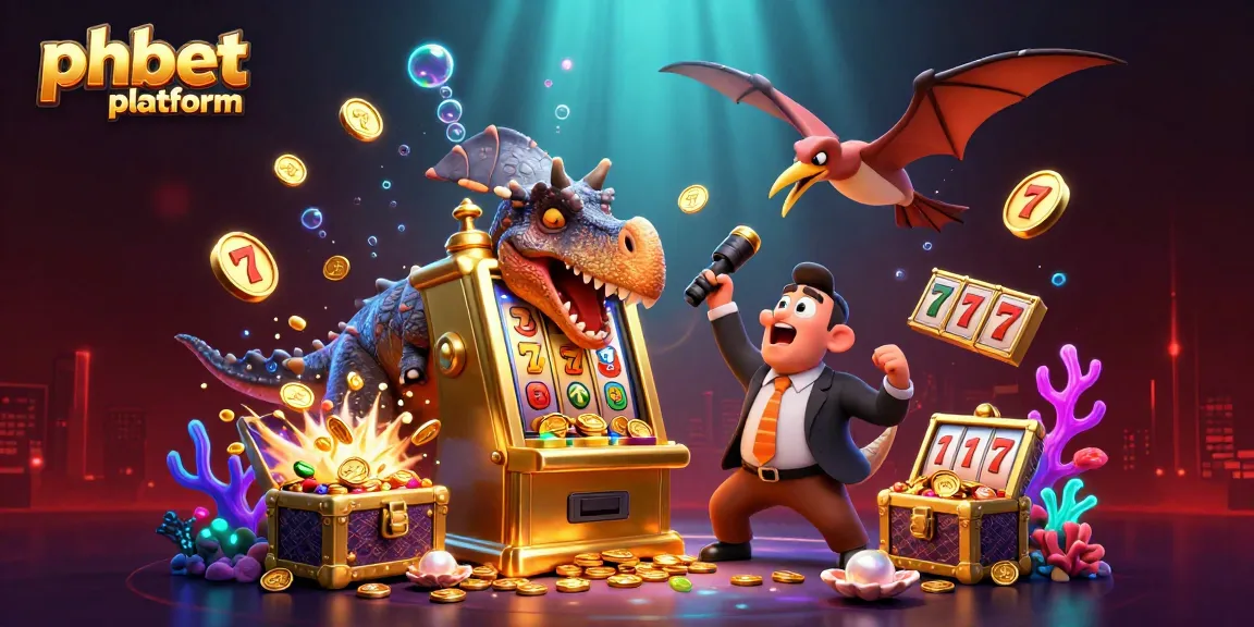 Bet on big wins at phbet platform with 3D cartoon characters celebrating a jackpot payout.