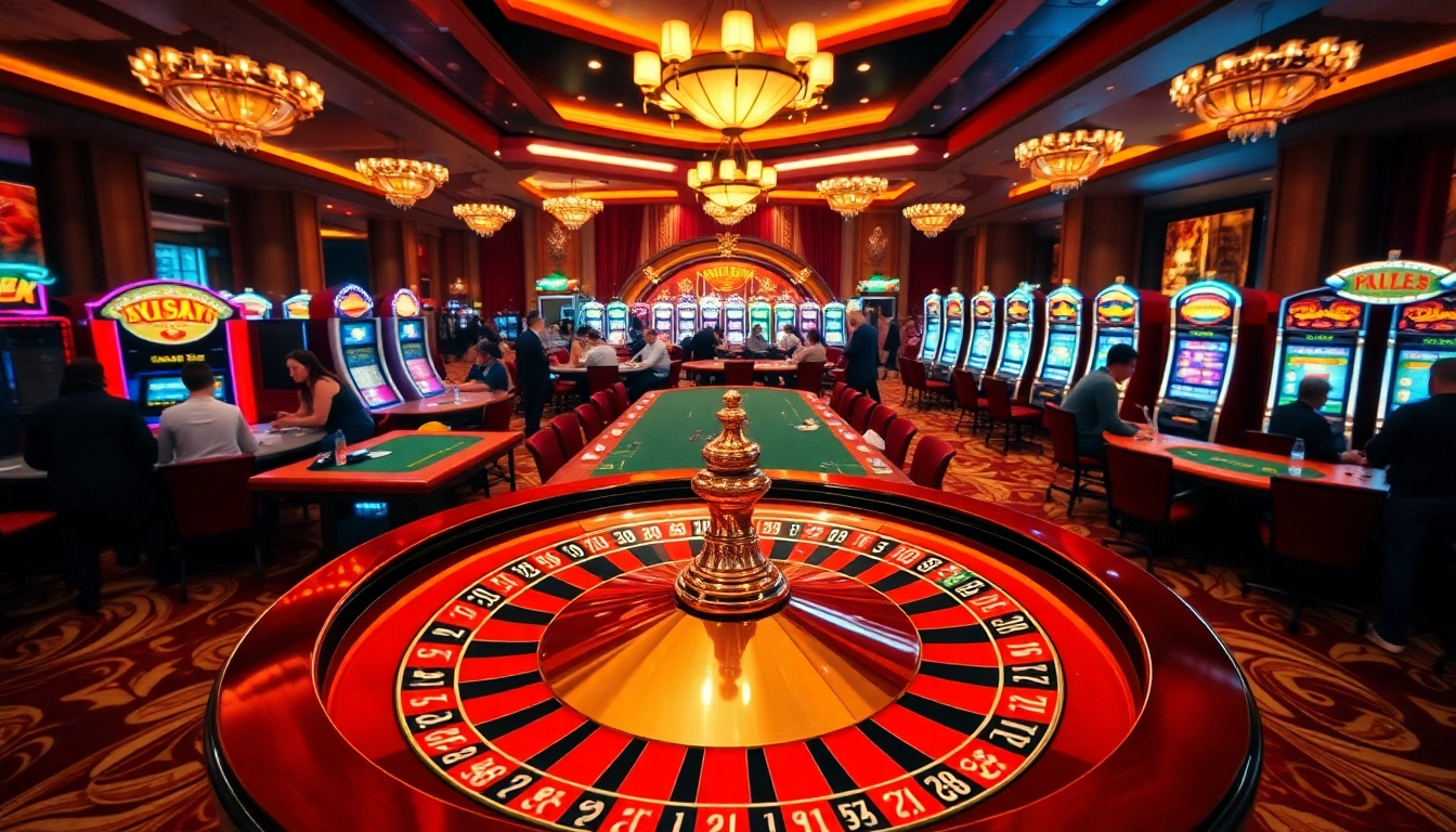 Experience the excitement of ku88 casino games with thrilling roulette and slot machines.